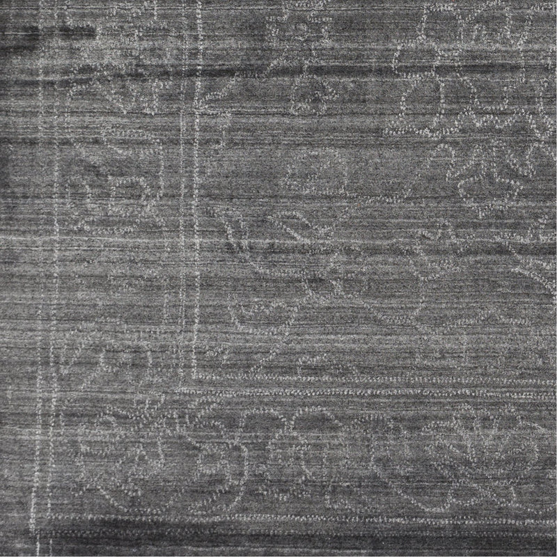 media image for Hightower HTW-3002 Hand Knotted Rug in Charcoal & Light Gray by Surya 230