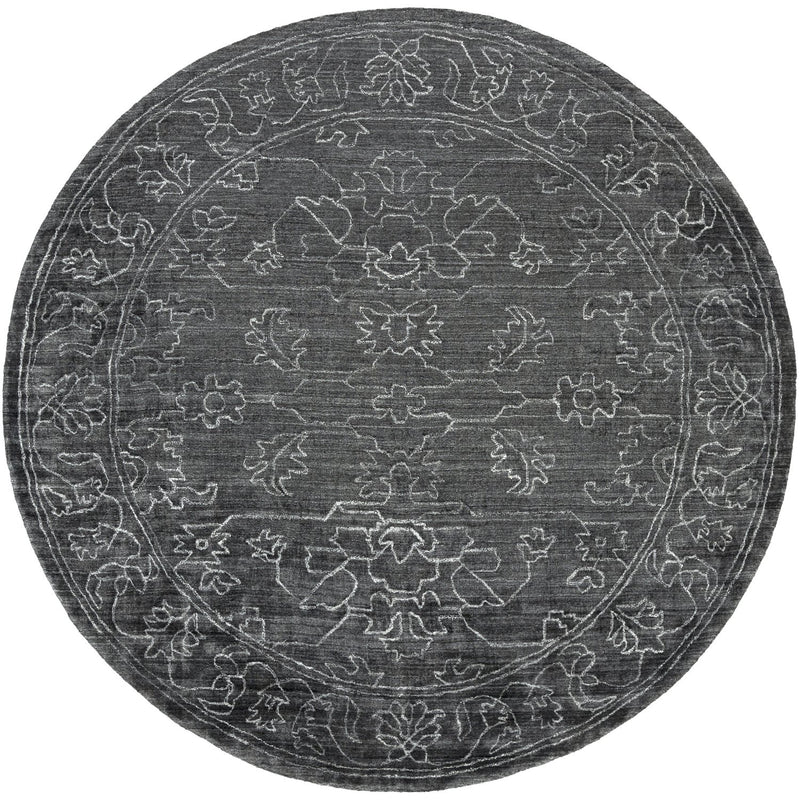 media image for Hightower HTW-3002 Hand Knotted Rug in Charcoal & Light Gray by Surya 276