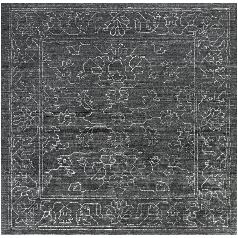media image for Hightower HTW-3002 Hand Knotted Rug in Charcoal & Light Gray by Surya 237