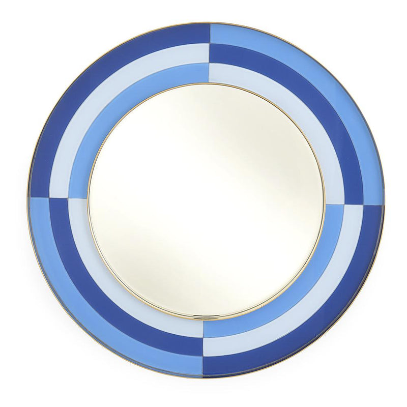 media image for harlequin round mirror by jonathan adler 7 230