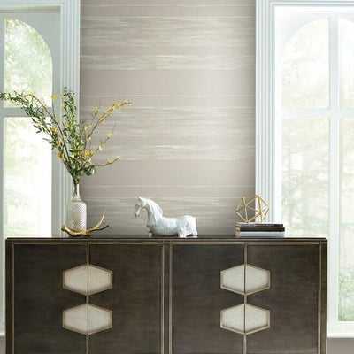 product image for Horizontal Dry Brush Wallpaper in Taupe from the Ronald Redding 24 Karat Collection by York Wallcoverings 75