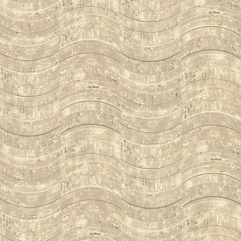 media image for Hydra Geometric Wallpaper in Taupe from the Polished Collection by Brewster Home Fashions 266