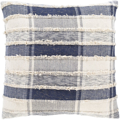 product image of Ibiza IBZ-001 Woven Pillow in Dark Blue & Beige by Surya 577