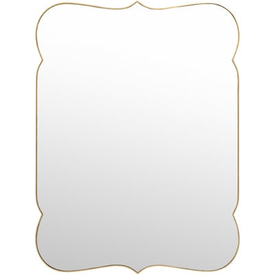 product image of Imelda IME-002 Rectangular Mirror in Gold by Surya 575