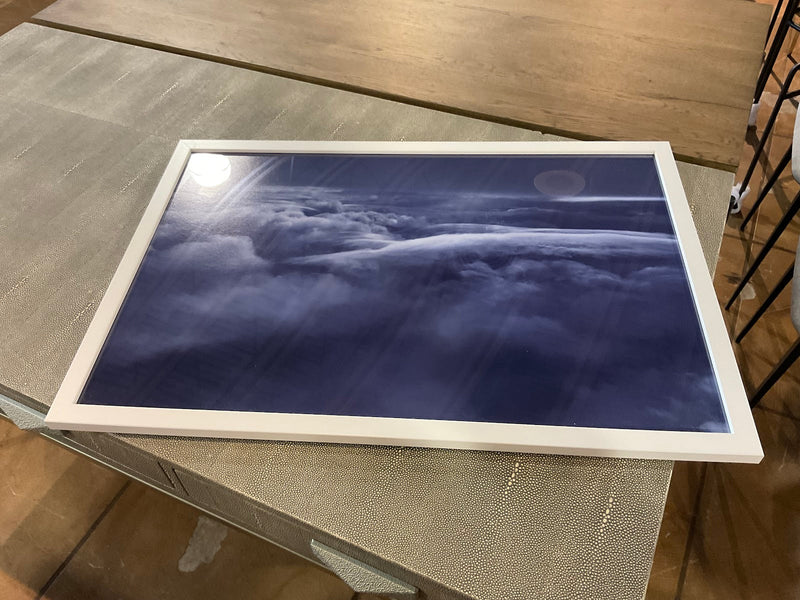 media image for Cloud Library 8 Framed Print - Open Box 13 254