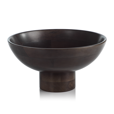 product image for kumasi mango wood serving bowl by zodax in 6762 3 74