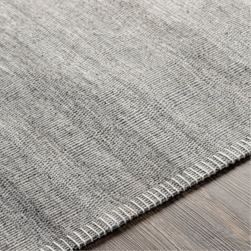 media image for Irvine IRV-2301 Hand Woven Rug in Medium Grey & Charcoal by Surya 248