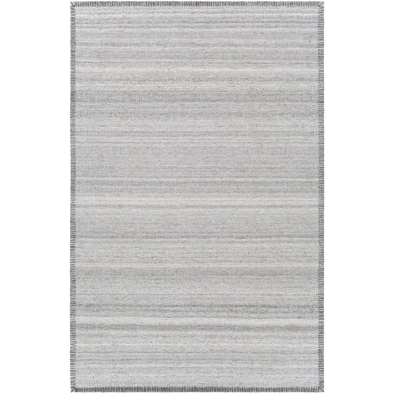 media image for Irvine IRV-2302 Hand Woven Rug in Silver Grey & Medium Grey by Surya 254