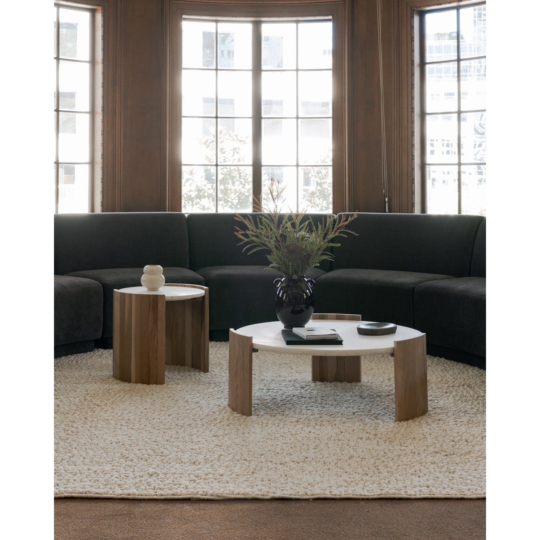 Larkin Oval Coffee Table – Dala Decor