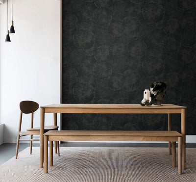 product image for Eren Rich Onyx Wallpaper from the Japandi Collection by Seabrook Wallcoverings 61