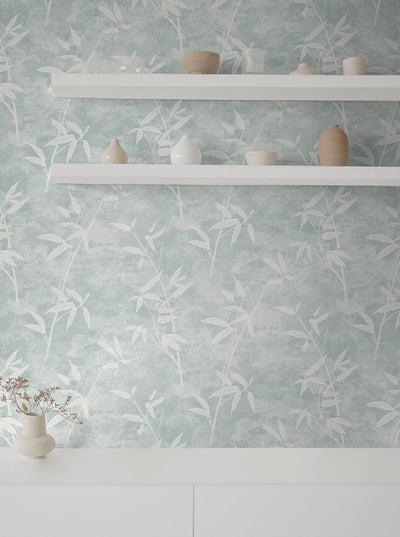 product image for Honshu Bamboo Lakeside Wallpaper from the Japandi Collection by Seabrook Wallcoverings 8