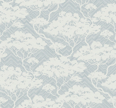 product image for Nara Blue Mist Wallpaper from the Japandi Collection by Seabrook Wallcoverings 42