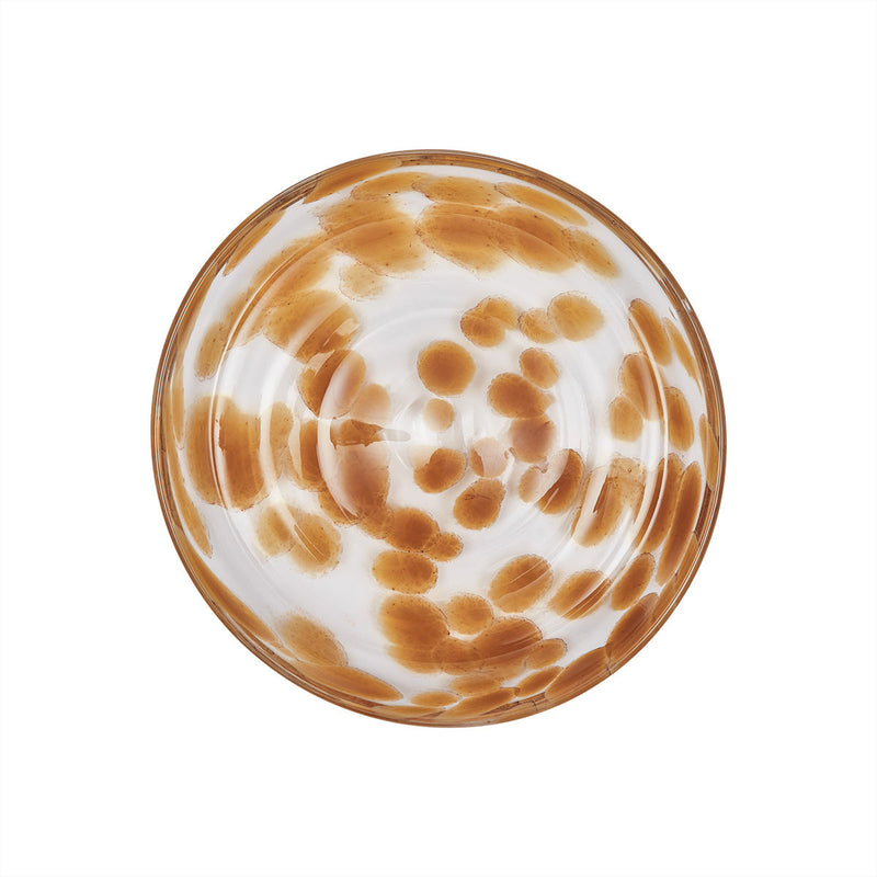 media image for jali dessert plate in amber 1 295
