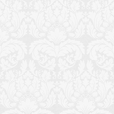 product image of sample jan white damask paintable wallpaper by brewster home fashions 1 592