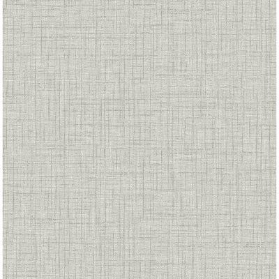 product image of sample jocelyn faux fabric wallpaper in grey from the pacifica collection by brewster home fashions 1 53