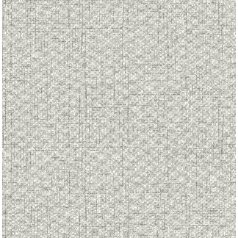 media image for sample jocelyn faux fabric wallpaper in grey from the pacifica collection by brewster home fashions 1 294