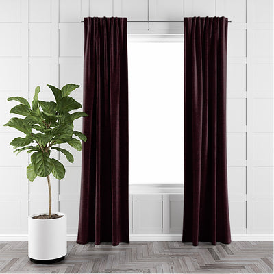 product image for Juno Velvet Bordeaux Drapery 5 40