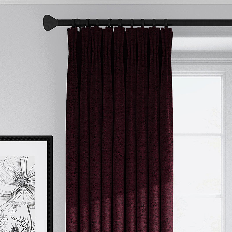 media image for Juno Velvet Bordeaux Drapery 2 241