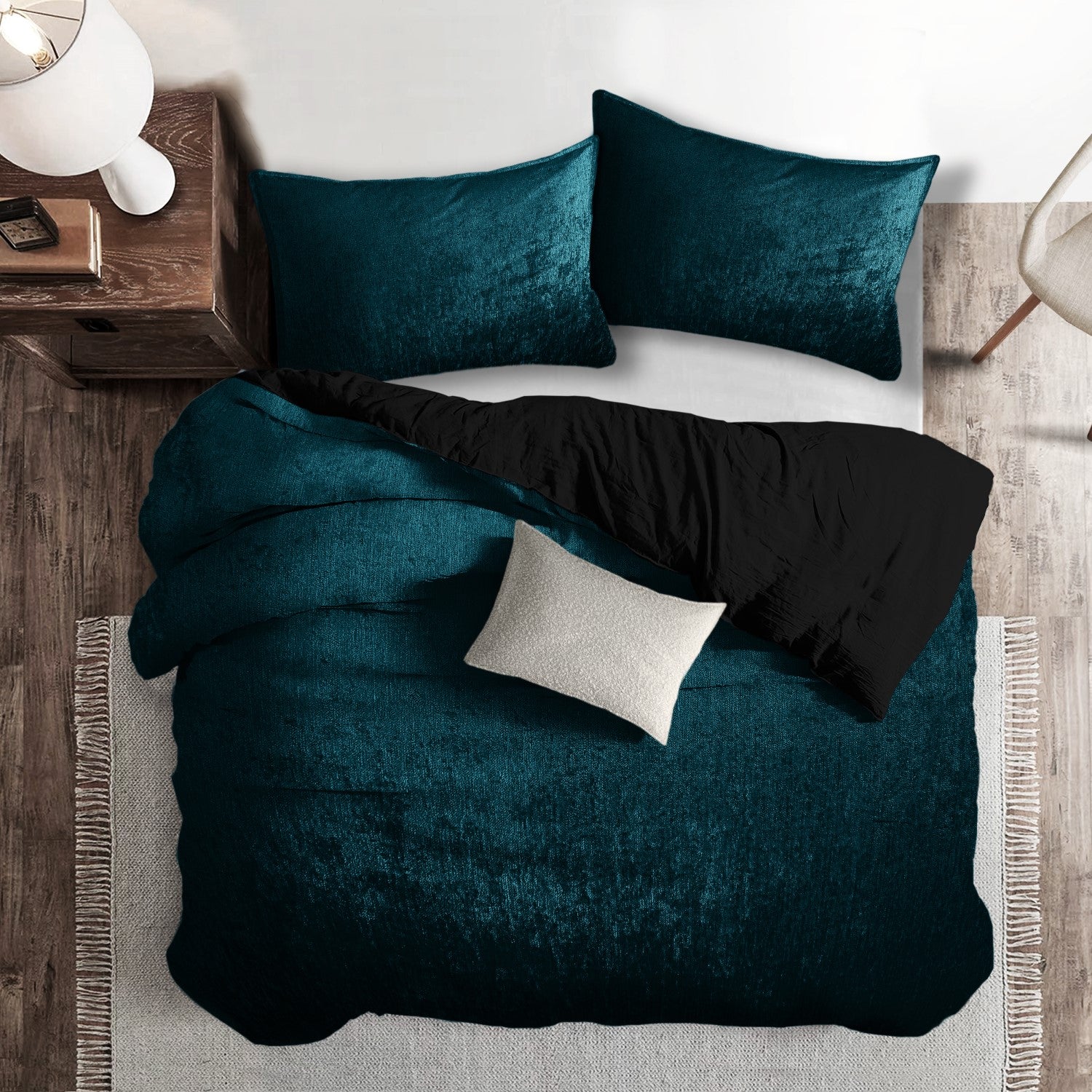 Shop Juno Velvet Laguna Bedding | Burke Decor