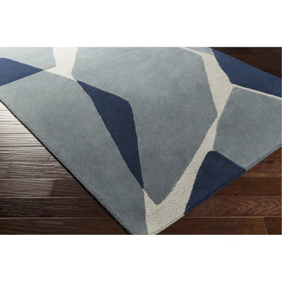 product image for Kennedy KDY-3017 Hand Tufted Rug in Dark Blue & Navy by Surya 21