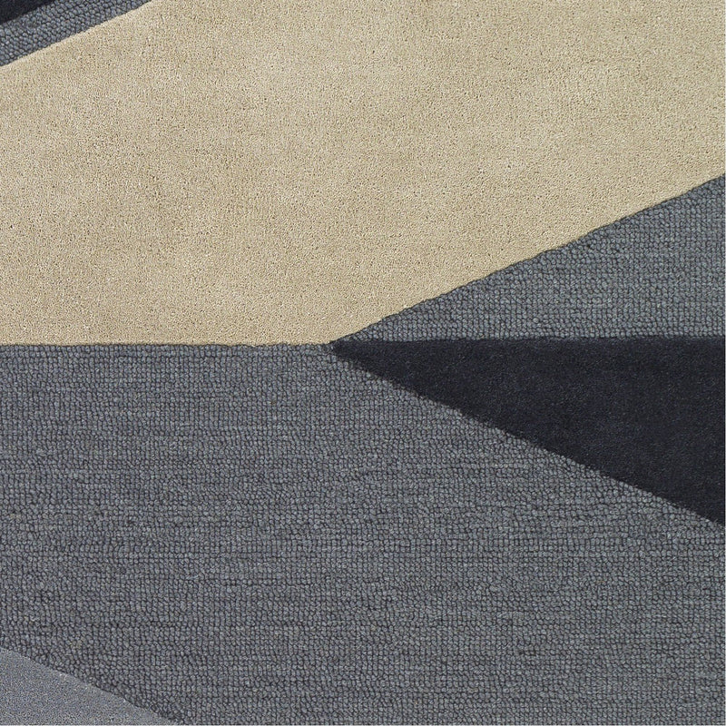 media image for Kennedy KDY-3024 Hand Tufted Rug in Charcoal & Khaki by Surya 21