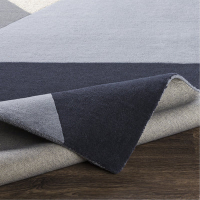 product image for Kennedy KDY-3025 Hand Tufted Rug in Charcoal & Khaki by Surya 12