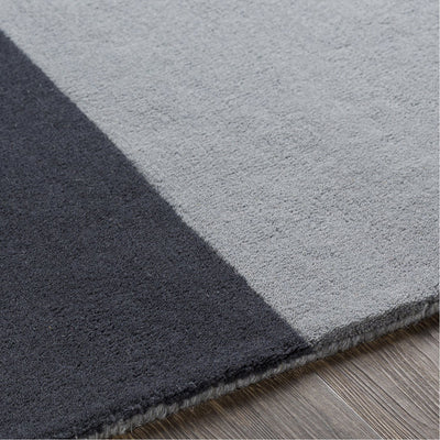 product image for Kennedy KDY-3025 Hand Tufted Rug in Charcoal & Khaki by Surya 78