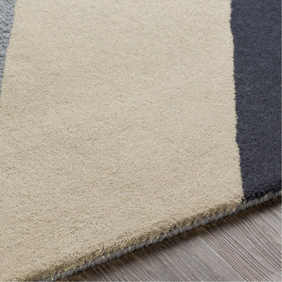 product image for Kennedy KDY-3026 Hand Tufted Rug in Charcoal & Khaki by Surya 7