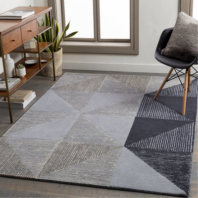 product image for Kennedy KDY-3031 Hand Tufted Rug in Navy & Charcoal by Surya 90