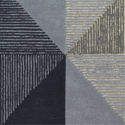 product image for Kennedy KDY-3031 Hand Tufted Rug in Navy & Charcoal by Surya 5