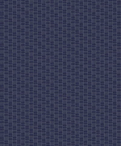 product image for Deco Spliced Stripe Wallpaper in Denim Blue from the Mondrian Collection by Seabrook 57