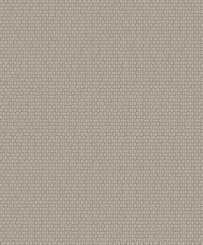 product image of Capsule Geometric Wallpaper in Nobel Grey from the Mondrian Collection by Seabrook 562