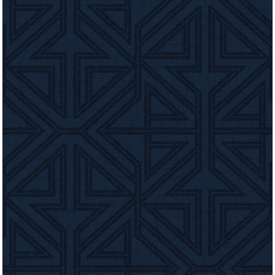 product image for Kachel Indigo Geometric Wallpaper from the Scott Living II Collection by Brewster Home Fashions 96