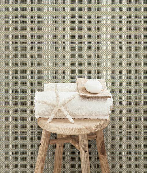 media image for Kent Taupe Faux Grasscloth Wallpaper from the Seaside Living Collection by Brewster Home Fashions 247