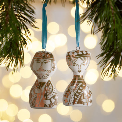 product image for King & Queen Ornament Set 88