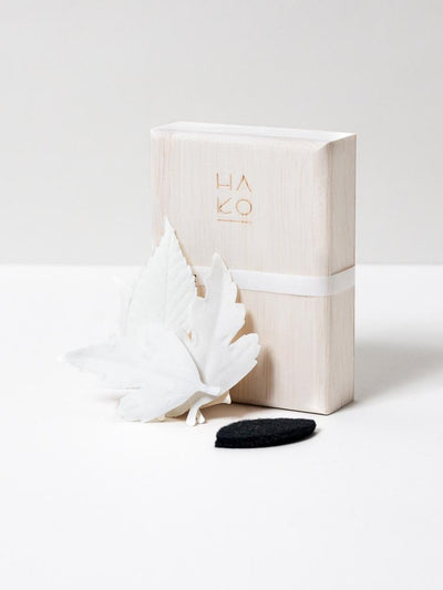 product image for ha ko paper incense wooden box set of 5 with incense mat 1 58