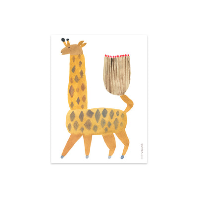 product image for poster noah giraffe multi by oyoy 1 69