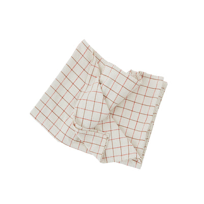 product image of grid tablecloth small offwhite red 1 561