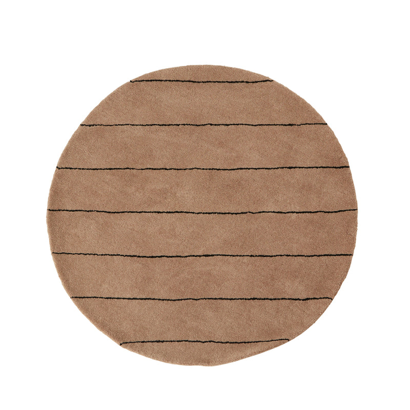 media image for striped circle rug by oyoy l300201 1 285