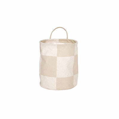 product image of Chess Laundry/Storage Basket in Clay / Offwhite 1 580