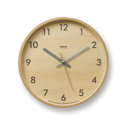 product image of plywood clock design by lemnos 1 522