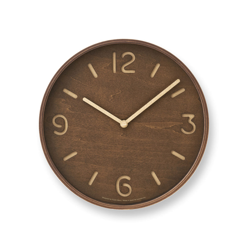 media image for thompson wall clock design by lemnos 1 216
