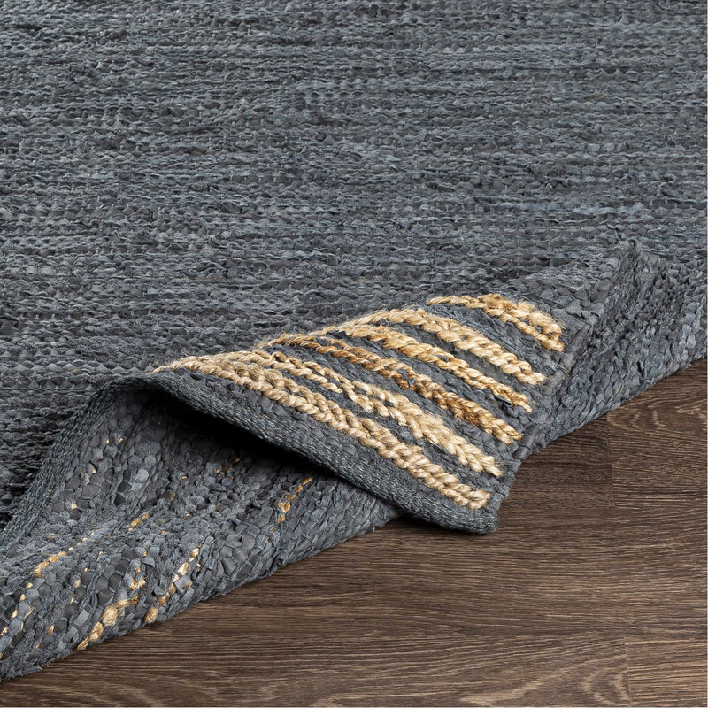 media image for Lexington LEX-2304 Hand Woven Rug in Charcoal & Beige by Surya 255