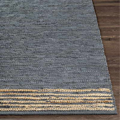 product image for Lexington LEX-2304 Hand Woven Rug in Charcoal & Beige by Surya 76