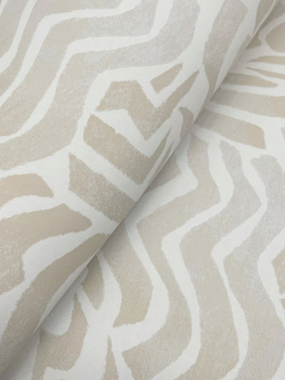 product image for Zora Wave Wallpaper in Taupe 99