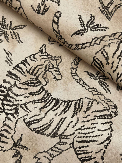 product image for Orly Tigers Wallpaper in Taupe 90