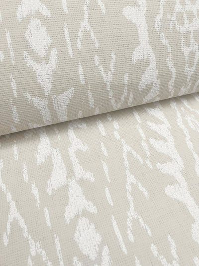 product image for Rousseau Paperweave Wallpaper in Linen 51