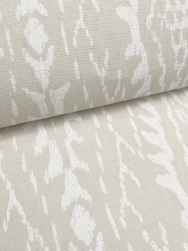 media image for Rousseau Paperweave Wallpaper in Linen 233