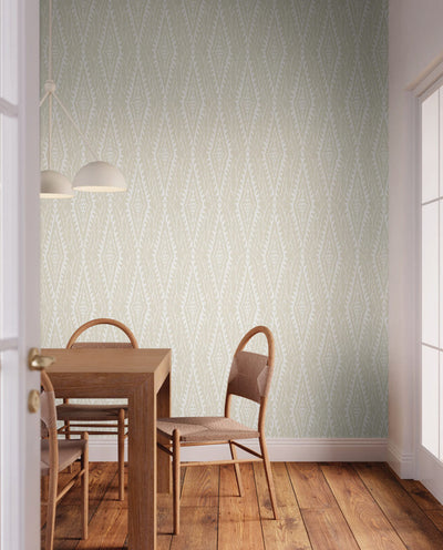 product image for Rousseau Paperweave Wallpaper in Linen 52