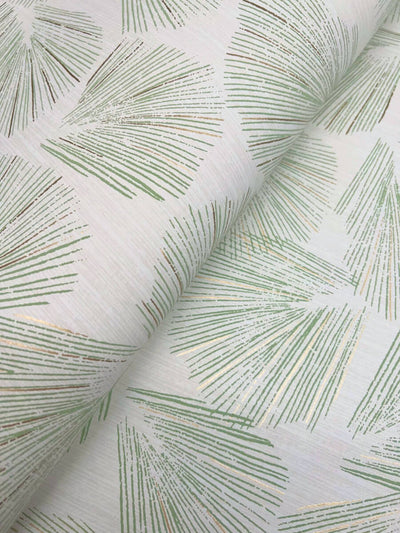 product image for Elora Leaf Wallpaper in Green 49